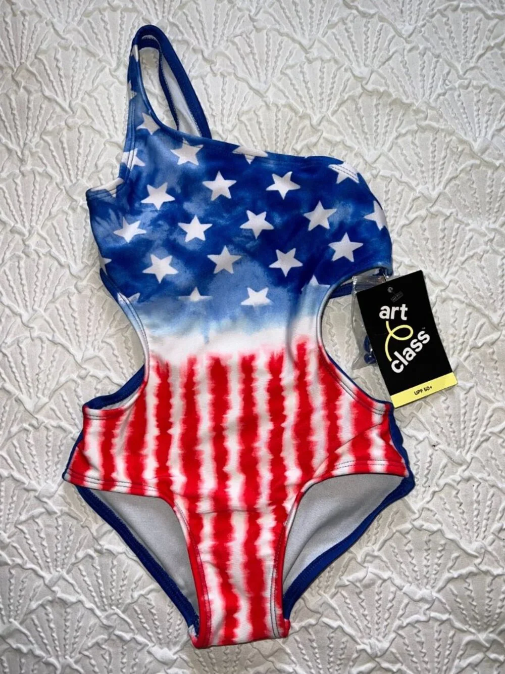 Girls lot of 2 NEW Bathing Suits Size XS (4/5) 1Pc and 2 Pc Art Class American